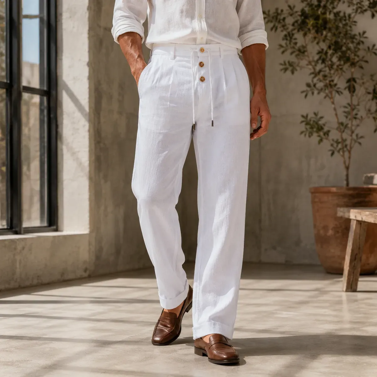 Blake Relaxed Pants — gallery photograph 1