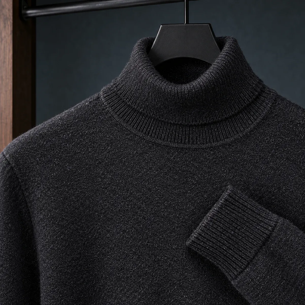 Sebastien Turtleneck Sweater — detail