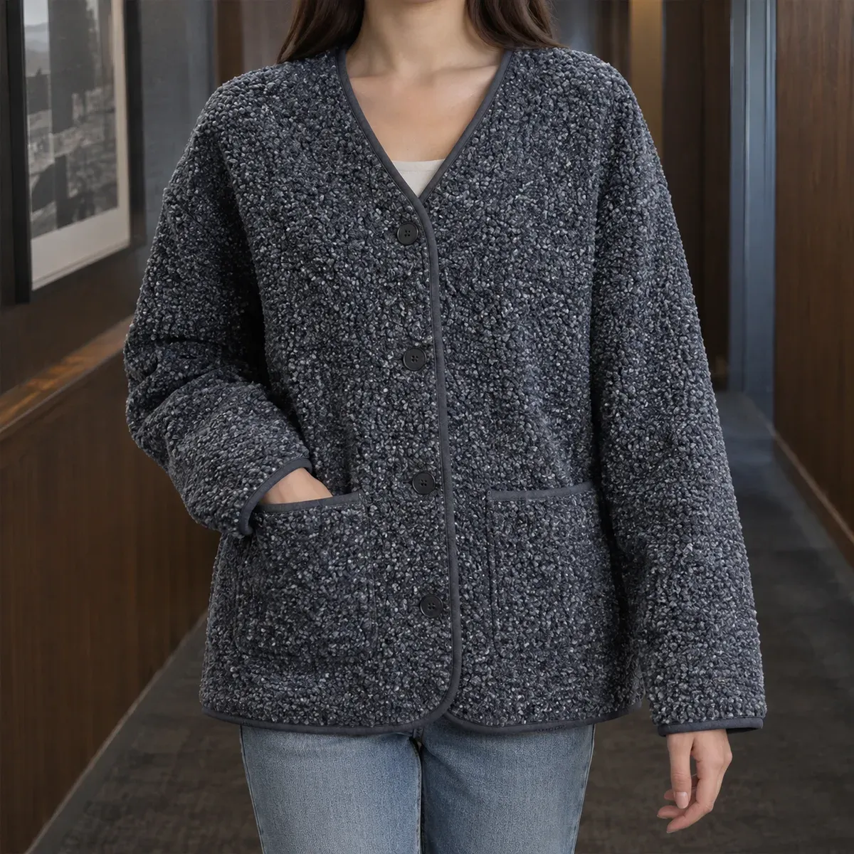 Mallory Fleece Jacket — gallery photograph 1