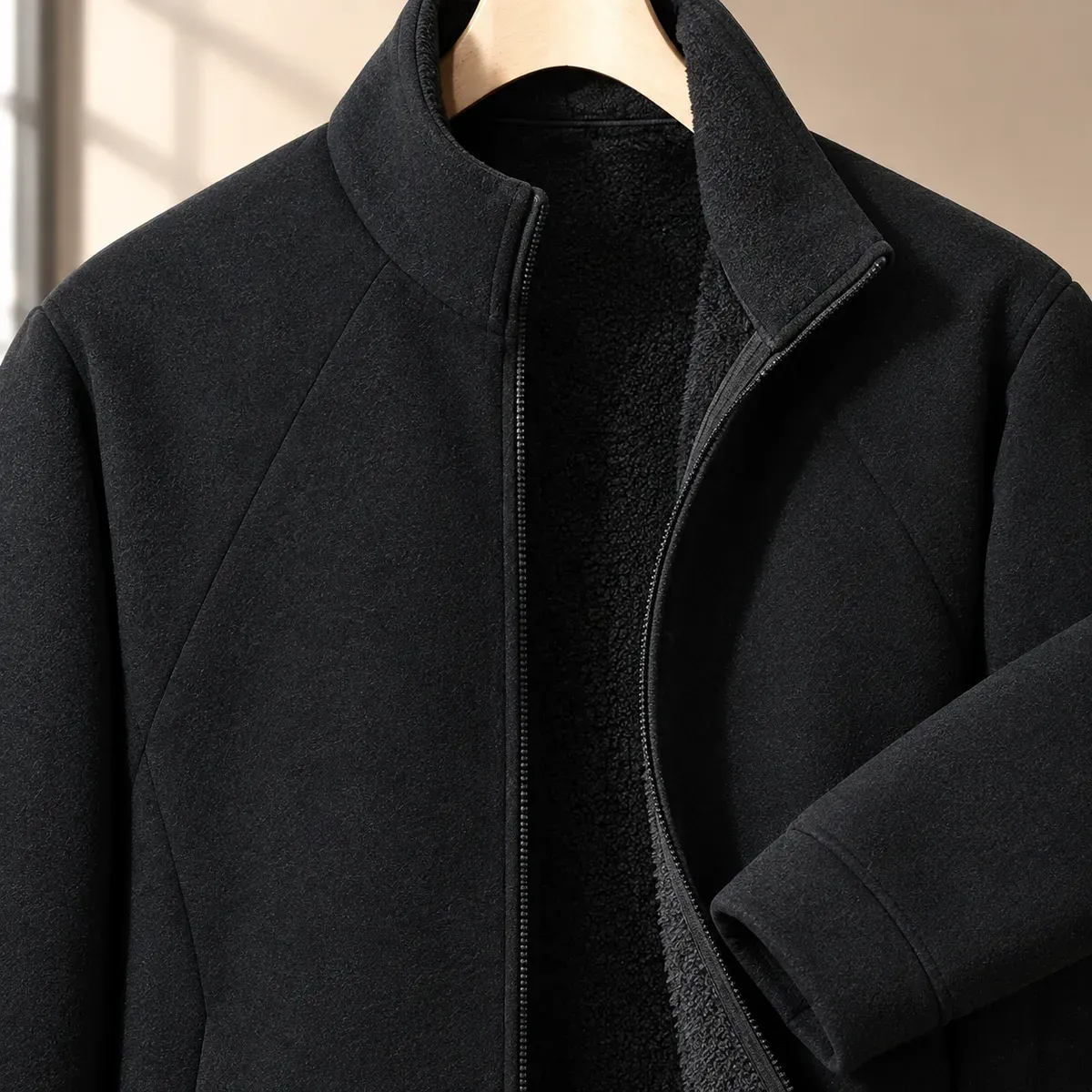 Montague Fleece Zip Jacket — detail