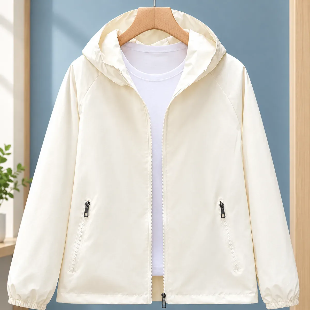 Manon Hooded Jacket — detail